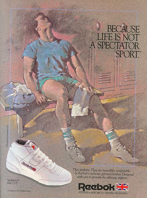Because Life Is Not a Spectator Sport