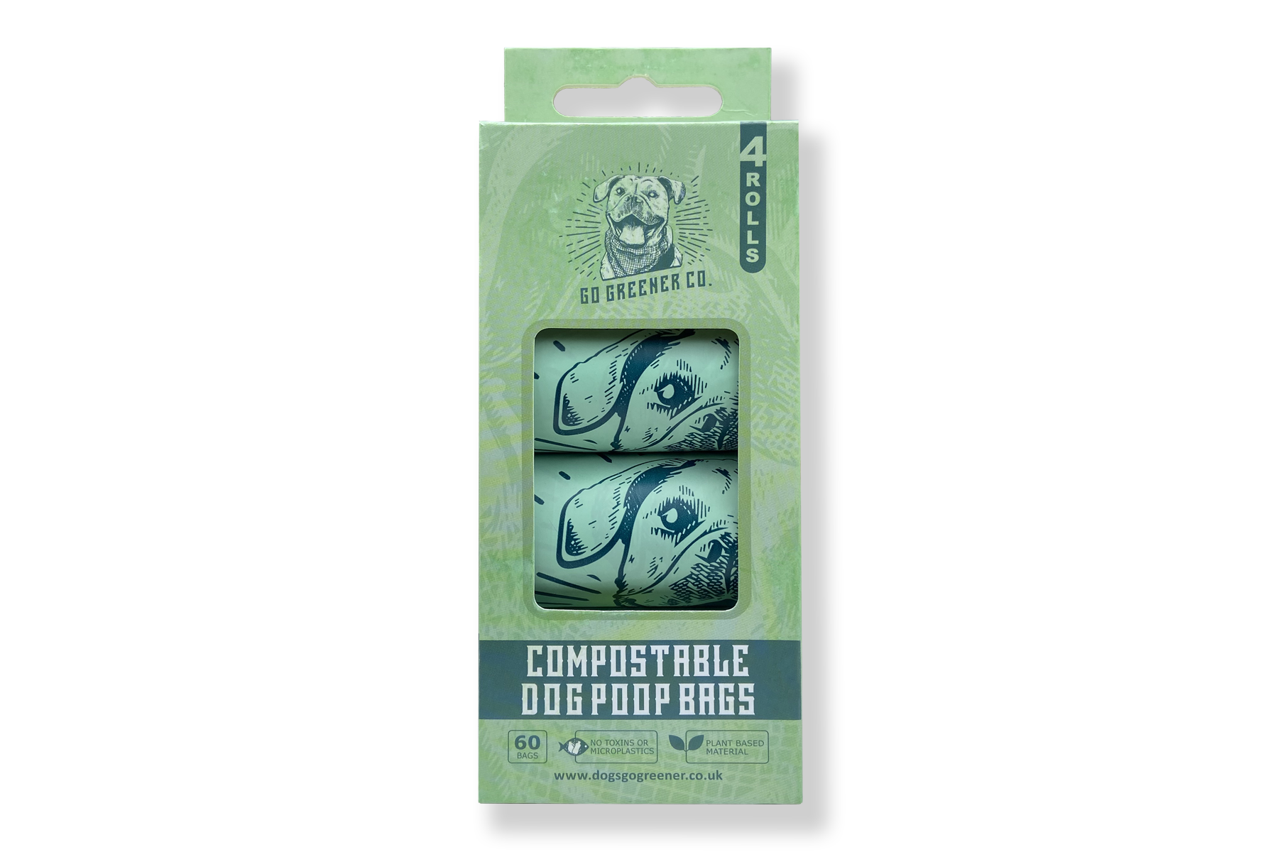 Dogs Go Greener compostable dog poo bags