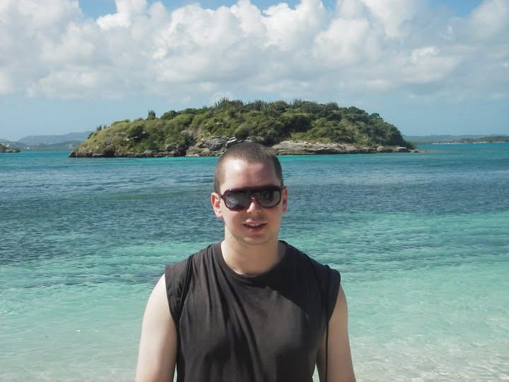 Will Green in the Caribbean while sailing with Jubilee Sailing Trust