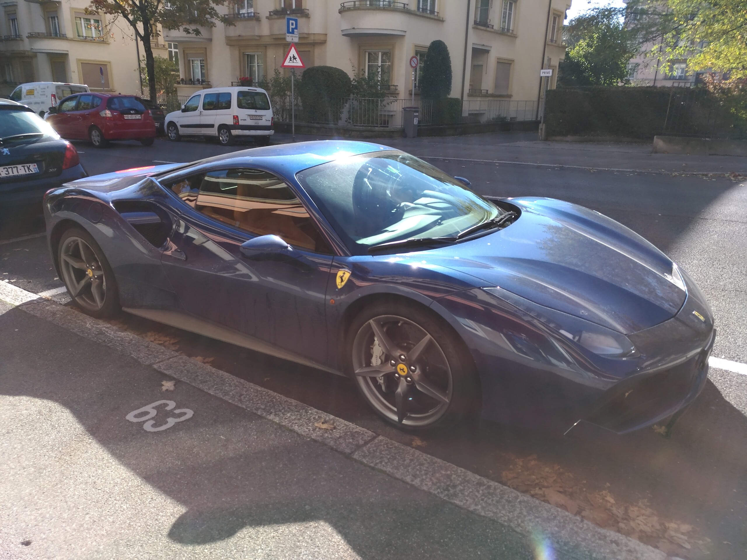 Ferrari 488, illustrating Ferrari's strategy of controlled volume and exclusivity