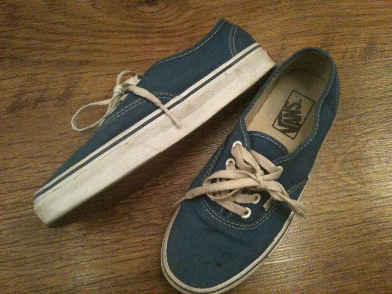 A pair of Vans shoes, illustrating skate footwear that moved from subculture into mainstream fashion